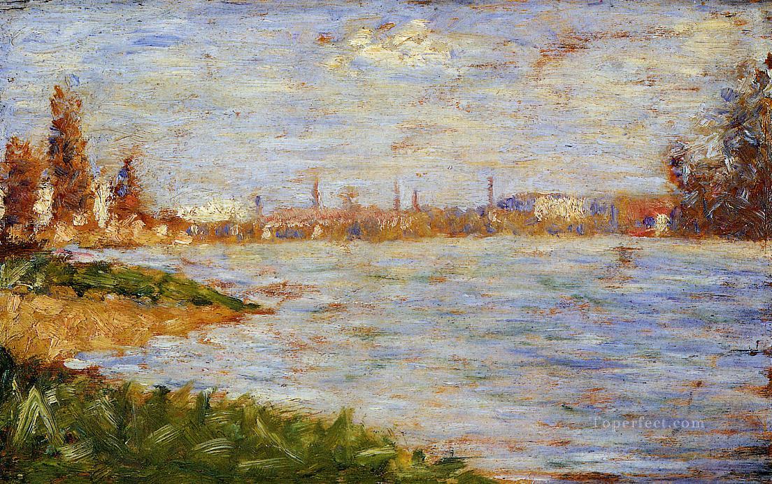 las orillas del río 1883 Pintura al óleo